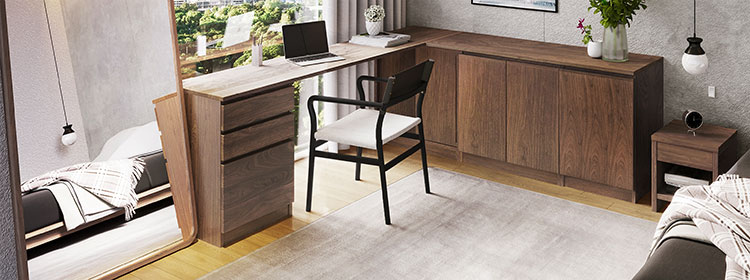 コーナーデスク用パーツの通販 / 家具 / マスターウォール