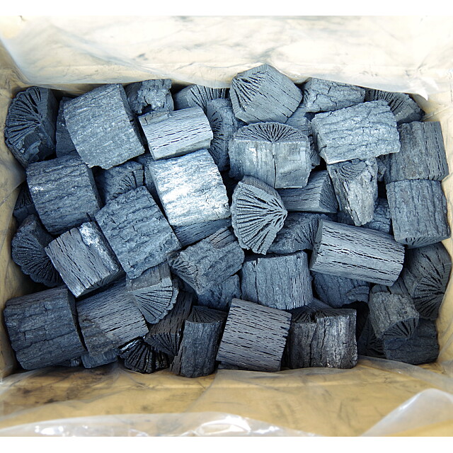 なら切炭 6kg - （暖・黒炭｜暖・黒炭）：炭専門商社 増田屋－炭・火鉢