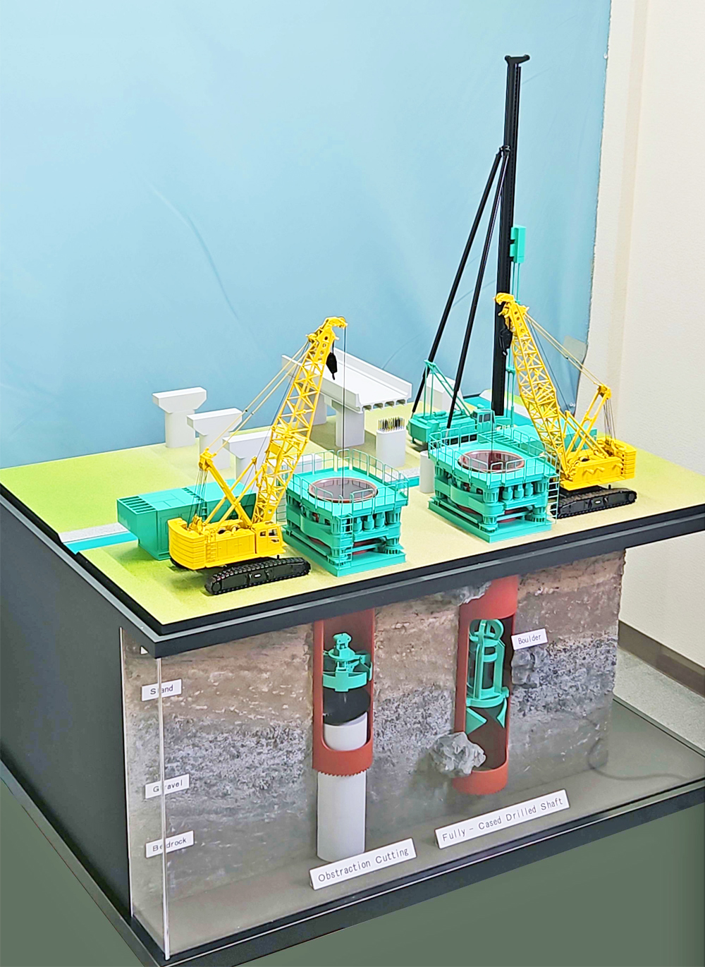建機ジオラマ - ジオラマ・模型製作会社イーエムエス