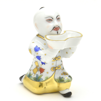 ヘレンド(Herend) 人形 置物 お給仕マンダリン(S) フォランド