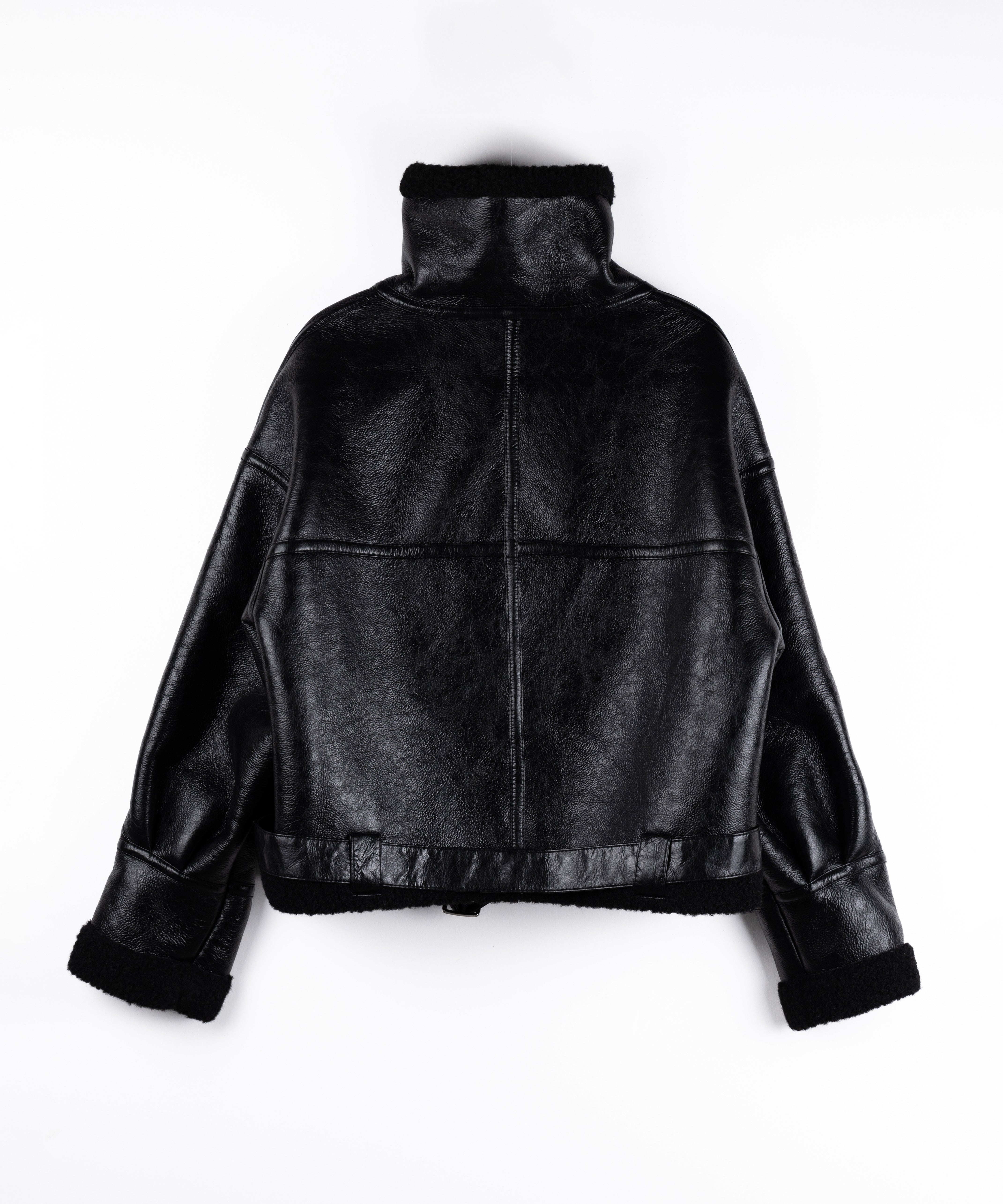 B-3ヴィンテージレザーボアムートンジャケット ／ B-3 vintage leather