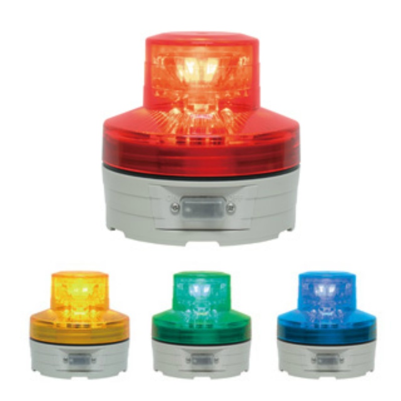電池式LED警告灯 ニコUFO 手動式 VL07B-003A 76φ 防水IP55 マグネット