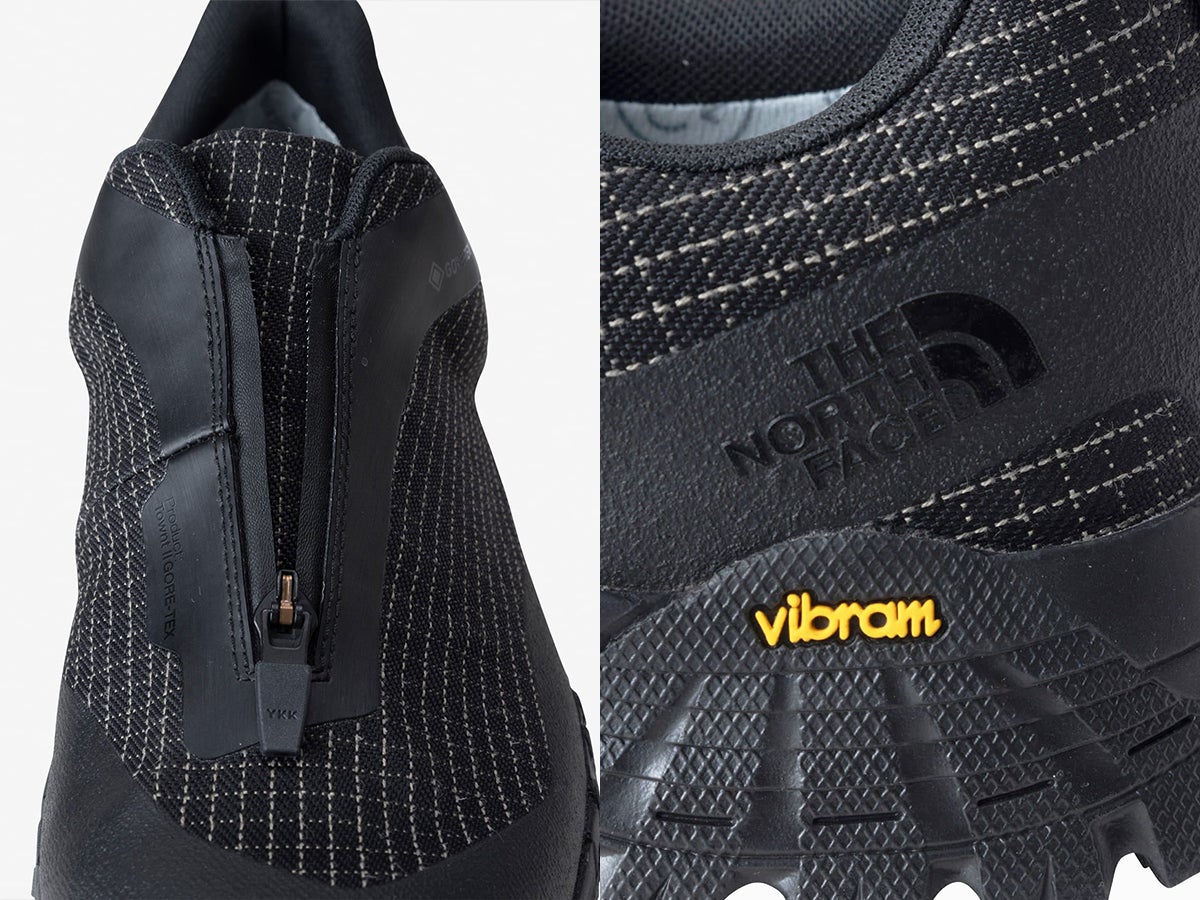 ザ・ノース・フェイス」の黒い名作ゴアテックスシューズがタフに