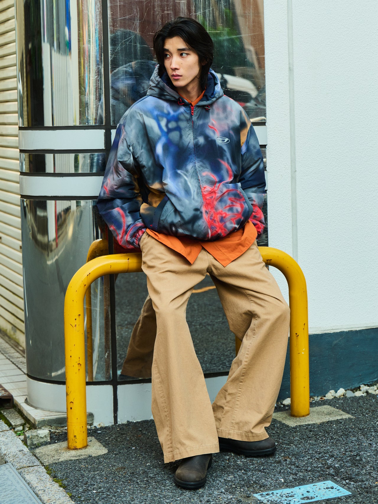 抽選で当たる！】「ディーゼル」のパッファージャケット〈サイズ46・48