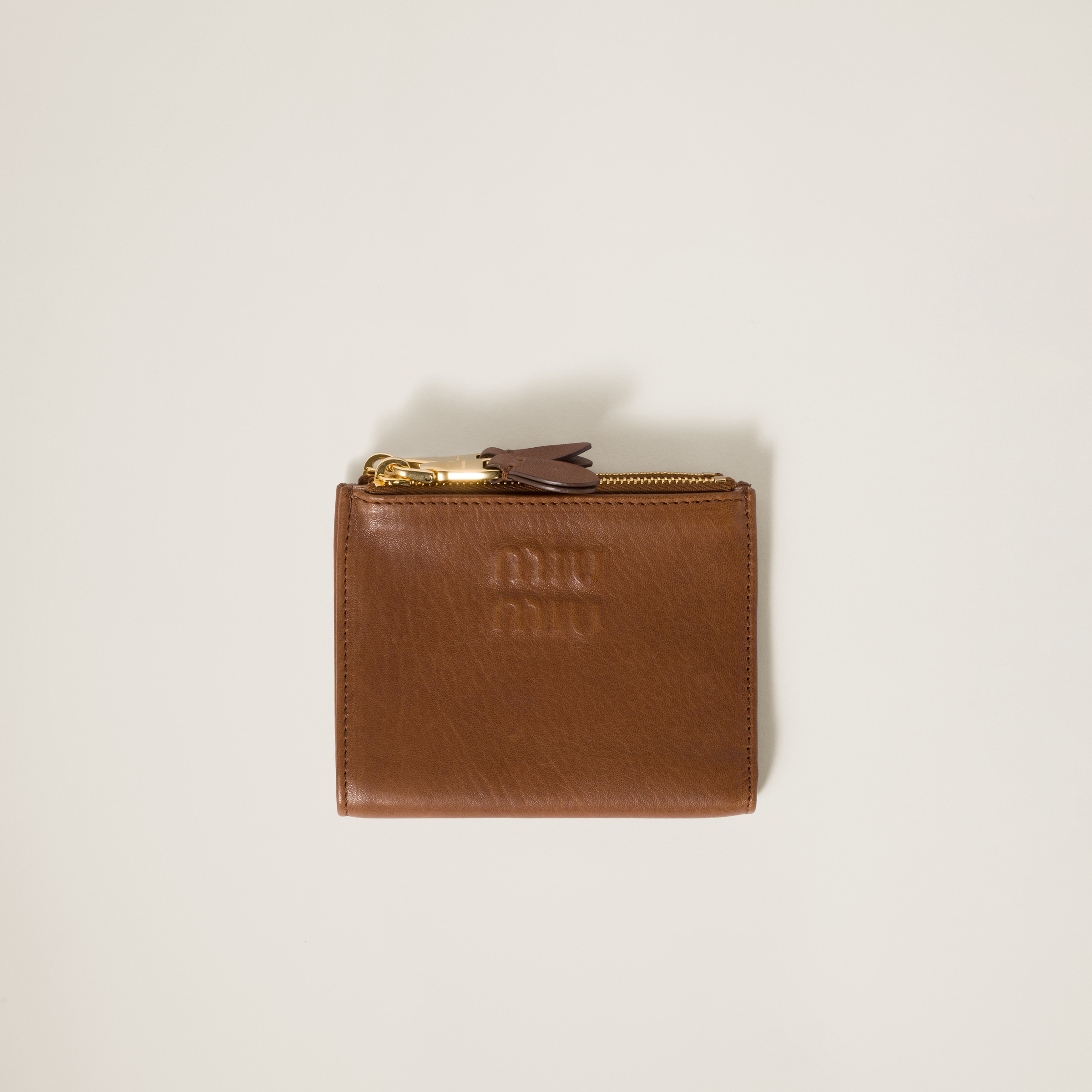オーク ナッパレザー 財布 | Miu Miu