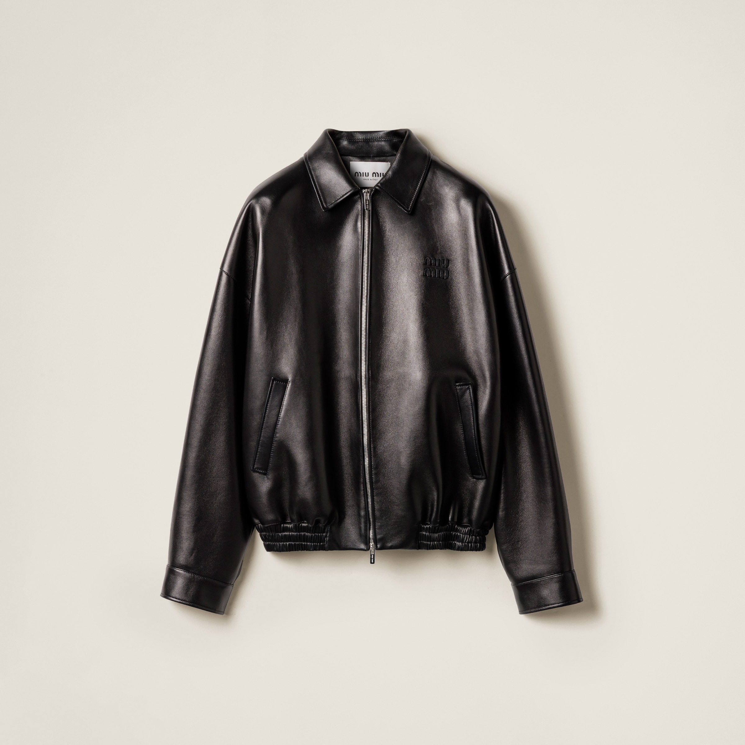 Brandy Waxed Suede Jacket | Miu Miu