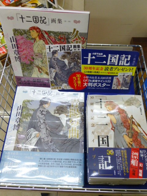 ㊗30周年！『十二国記』 | スタッフTopics | 本なら何でもそろう 宮脇書店