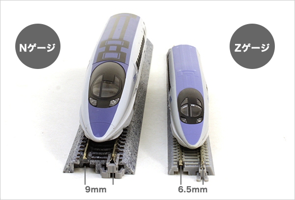 Zゲージの大きさは？ Nゲージとの比較 | 鉄道模型 通販・Zゲージ