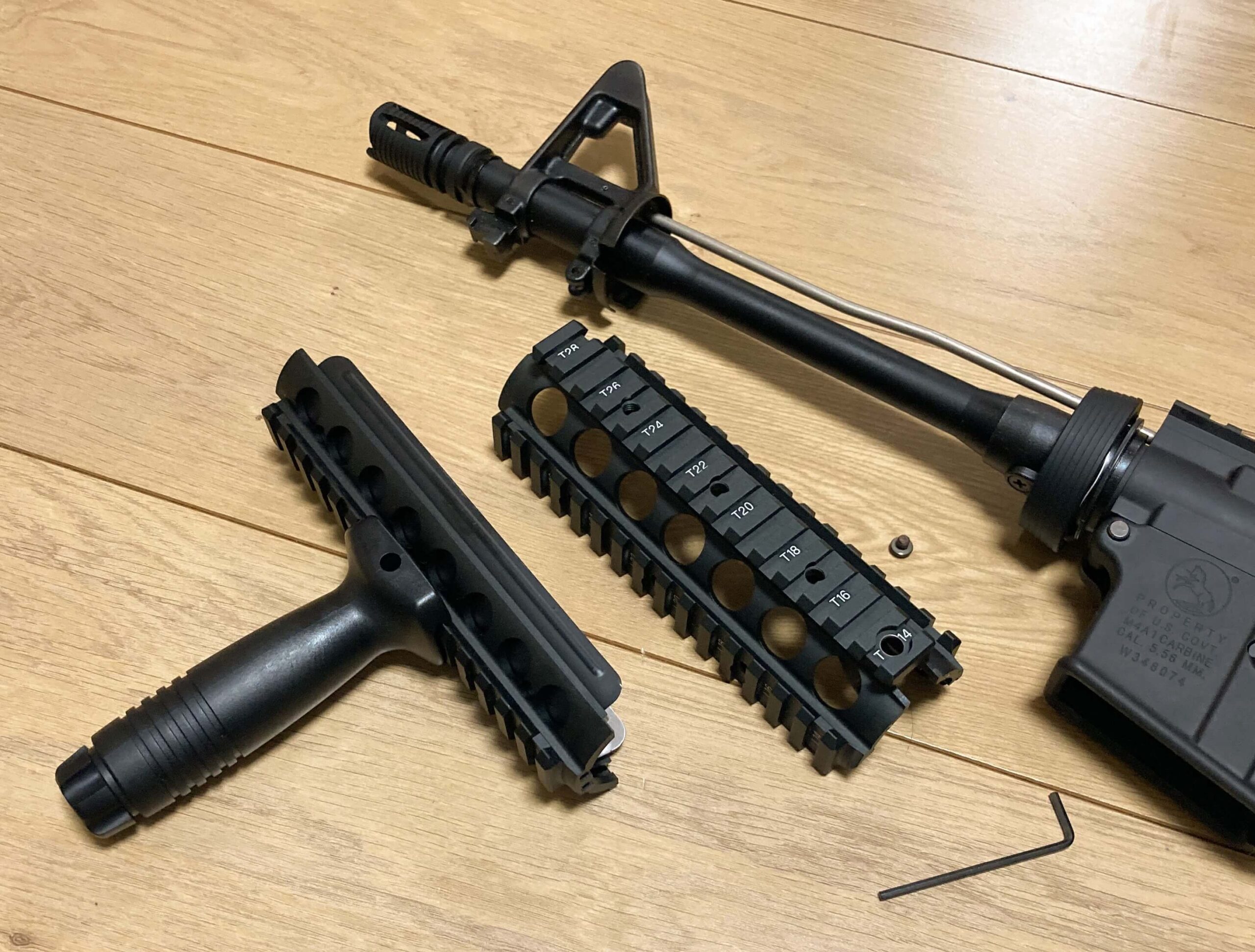 前半)マルイのガスブロM4 CQB-RをMK18に!VFCのRIS2を使ってカスタムし
