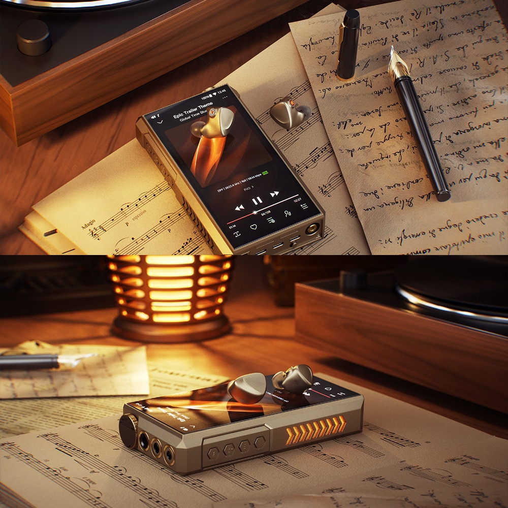 ロゴ入りクロスプレゼント》 FIIO デジタル オーディオプレーヤー M27