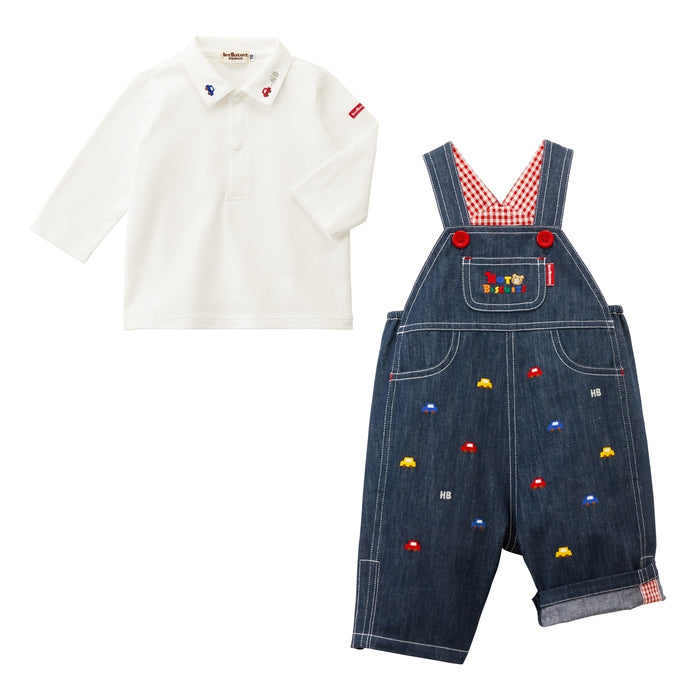 Overalls Gift Set [Includes Box] – ミキハウスオフィシャルサイト