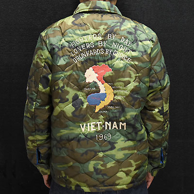 テーラー東洋ベトジャン「VIETNAM MAP」カモフラージュ・NO-568