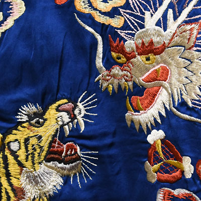 テーラー東洋スカジャン・港商SPECIAL EDITION「DRAGON TIGER