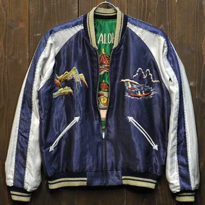 テーラー東洋スカジャン「king Kamehameha×Hawaiian Crest」復刻