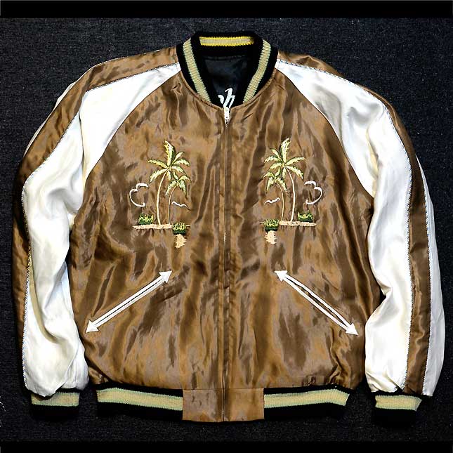 テーラー東洋スカジャン【HONOLULU×DRAGON】ホノルル龍・復刻