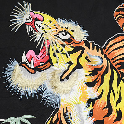 東洋スカジャン・港商SPECIAL EDITION「BAMBOO & TIGER×TIGER PRINT
