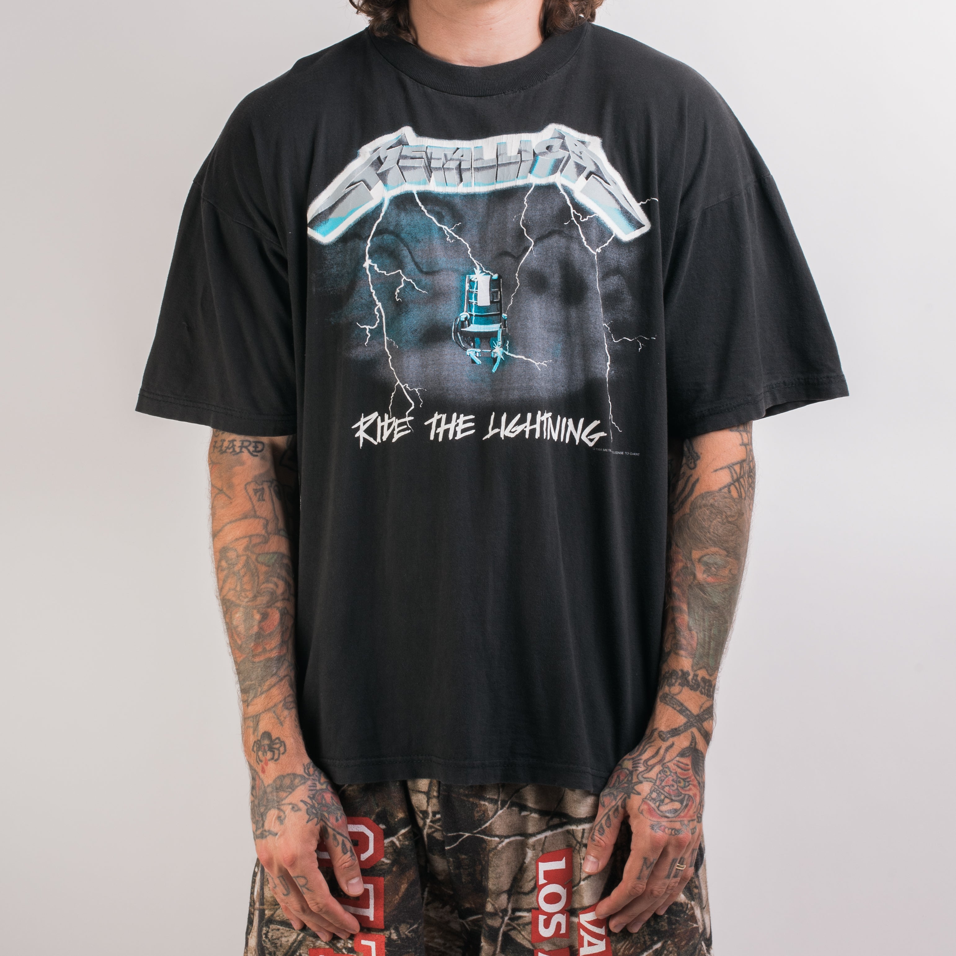 Vintage 1994 Metallica Ride The Lightning T-Shirt – Mills Vintage USA