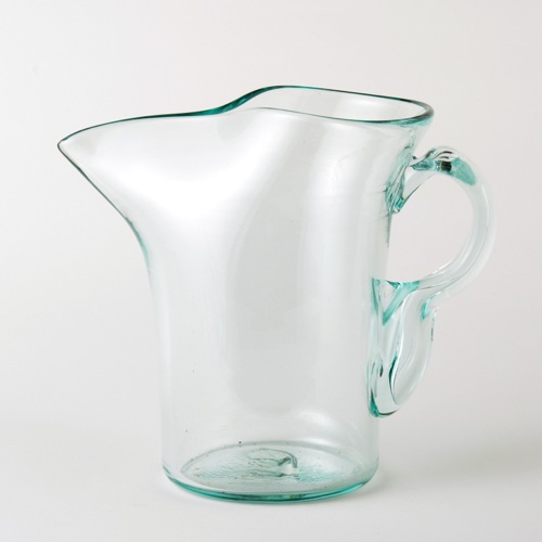 奥原硝子製造所 ペリカンピッチャー ライトラムネ ｜ みんげい