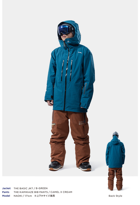 23-24 REW(アールイーダブリュー)・BASIC JACKET [GORE-TEX]・ウェア