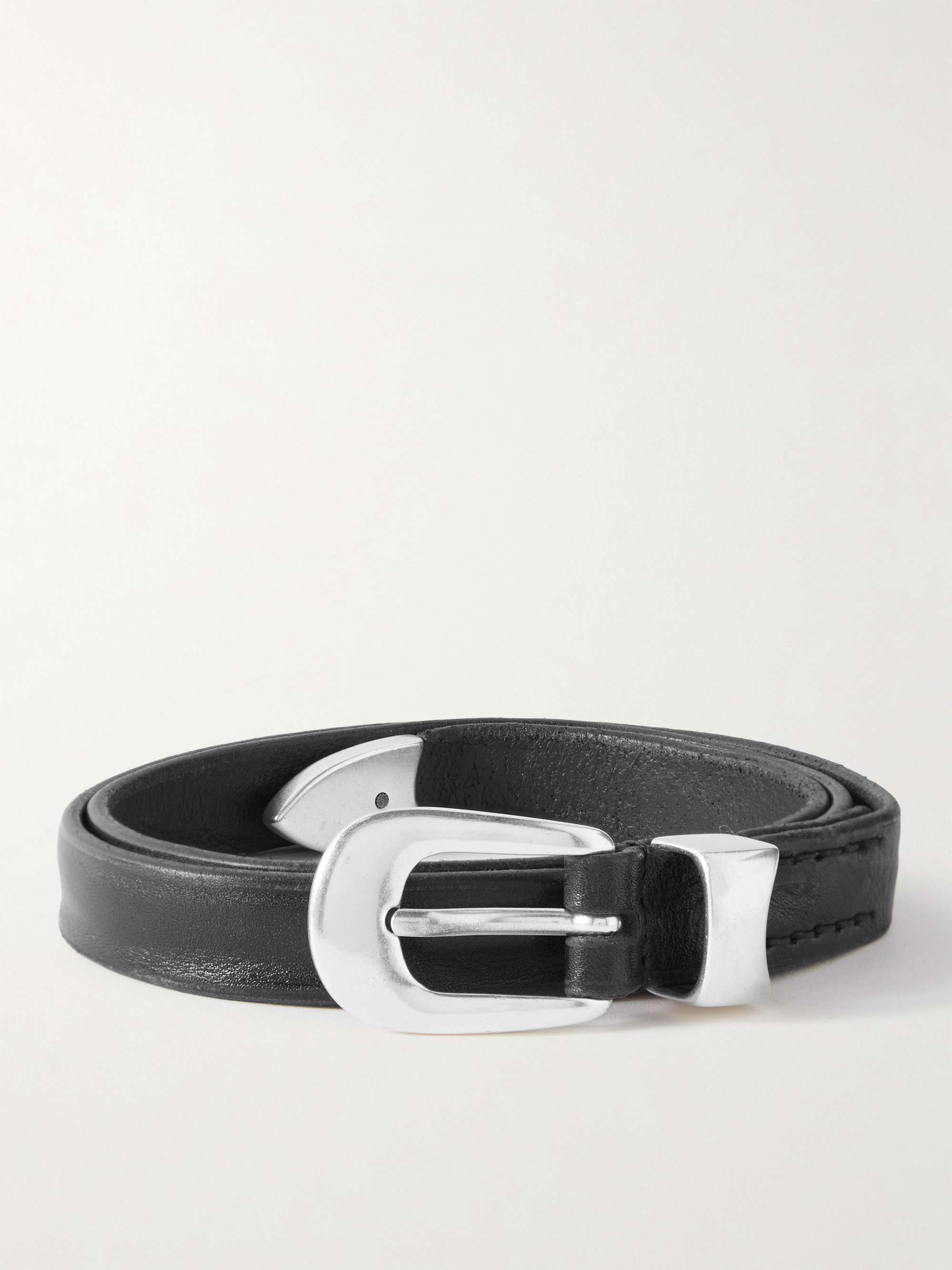 OUR LEGACY 2cm Leather Belt for Men | MR PORTER