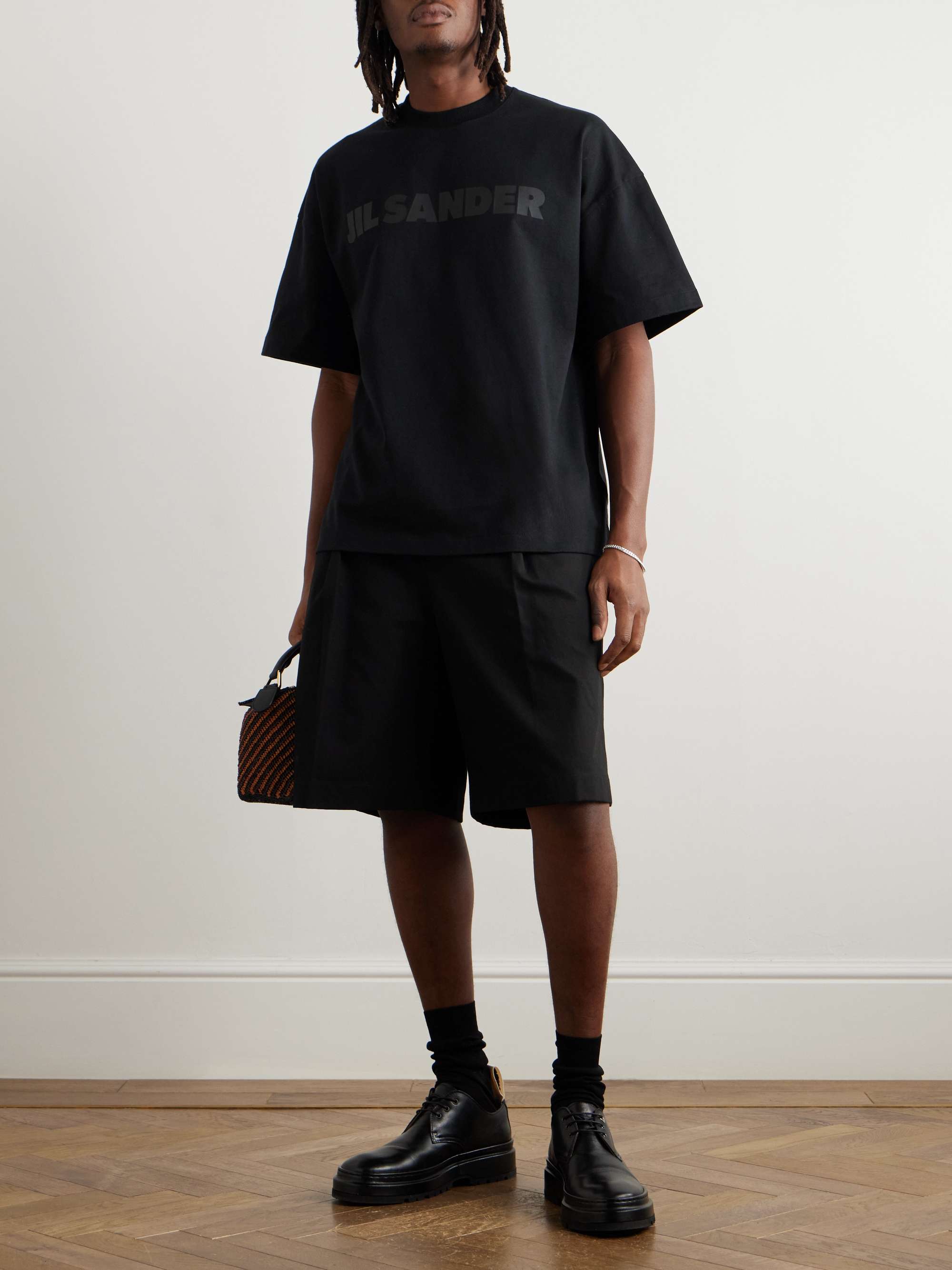 JIL SANDER Logo-Print Cotton-Jersey T-Shirt for Men | MR PORTER