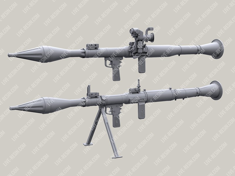 Live Resin[LRE35346]1/35 RPG-7 (6G3) anti-tank rocket-propelled