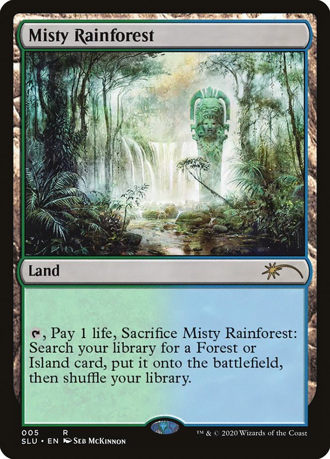 霧深い雨林/Misty Rainforest》[SLU] - MTG専門店 Initiative