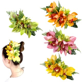 フラダンス用造花ヘアクリップ通販店 ヘアアクセサリー 髪飾り用品