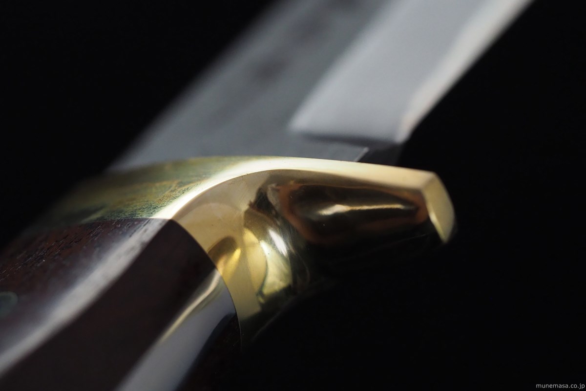 二代本成寺作 カスタム｢古式狩猟刀｣6.5寸両刃 | 和式鍛造ナイフ専門店