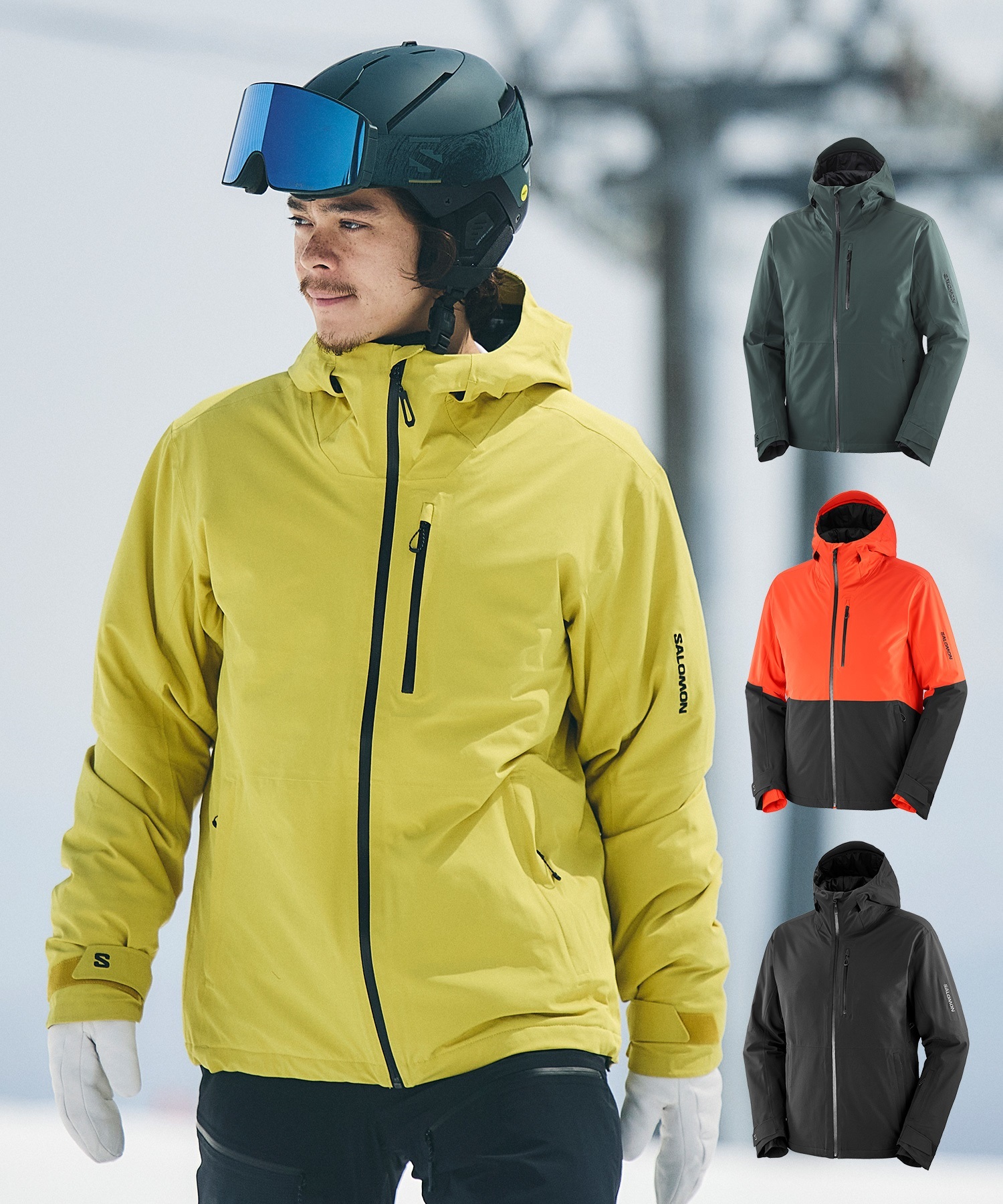 SALOMON サロモン HIGHLAND JACKET M スノーボード ウェア ジャケット