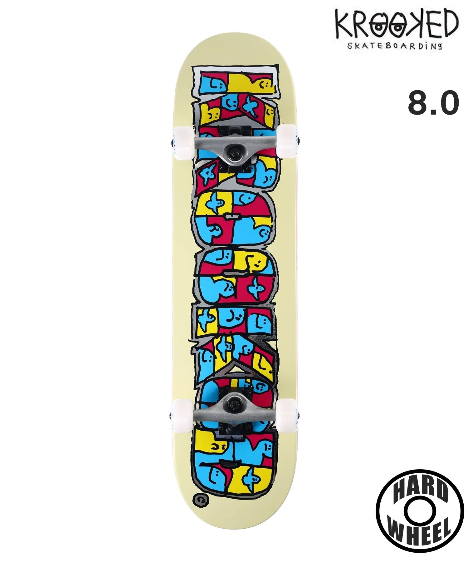 KROOKED クルキッド スケートボード コンプリート 8.0inch GATHERING
