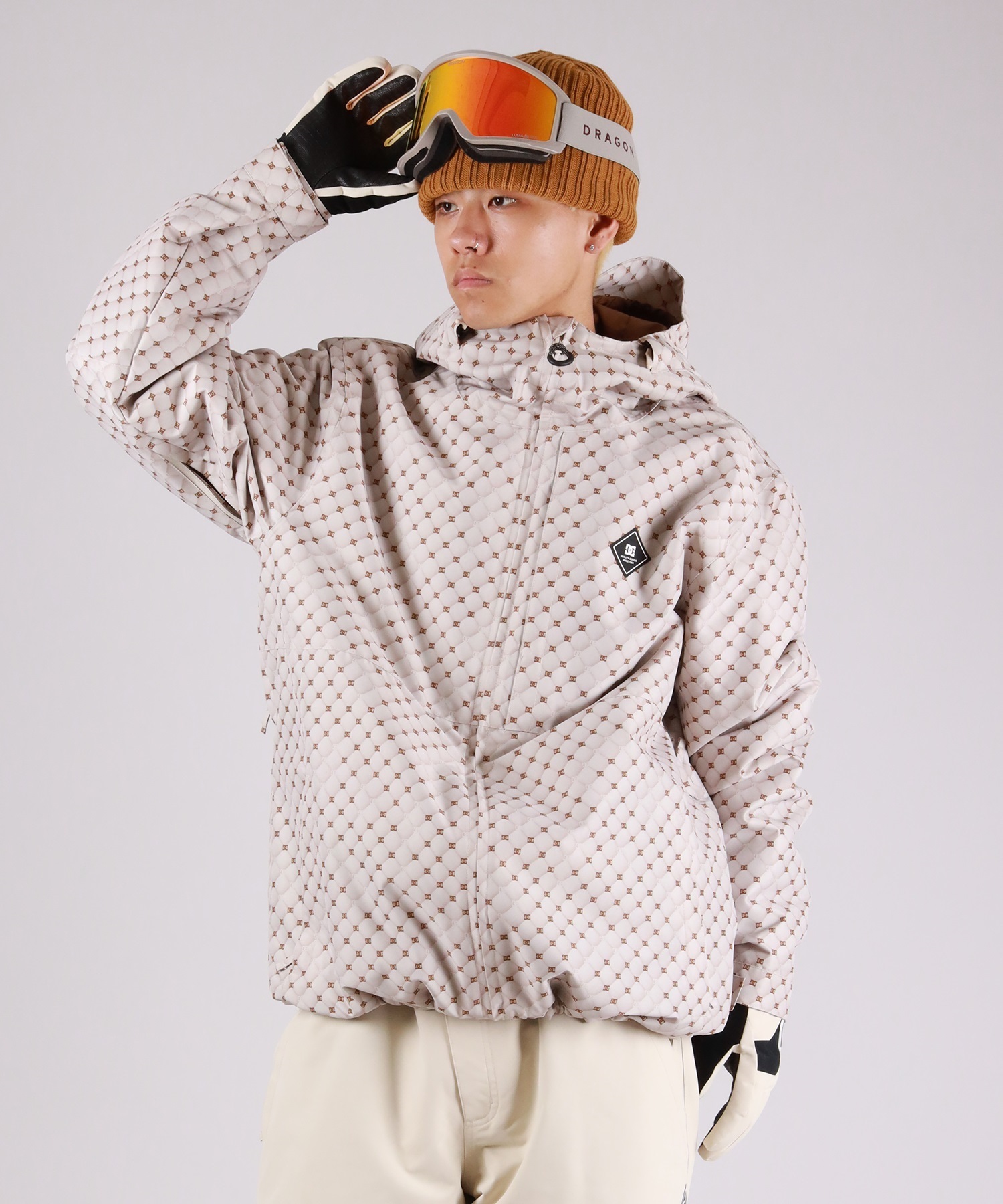 DC ディーシー BASIS PRINT JACKET スノーボード ウェア ジャケット