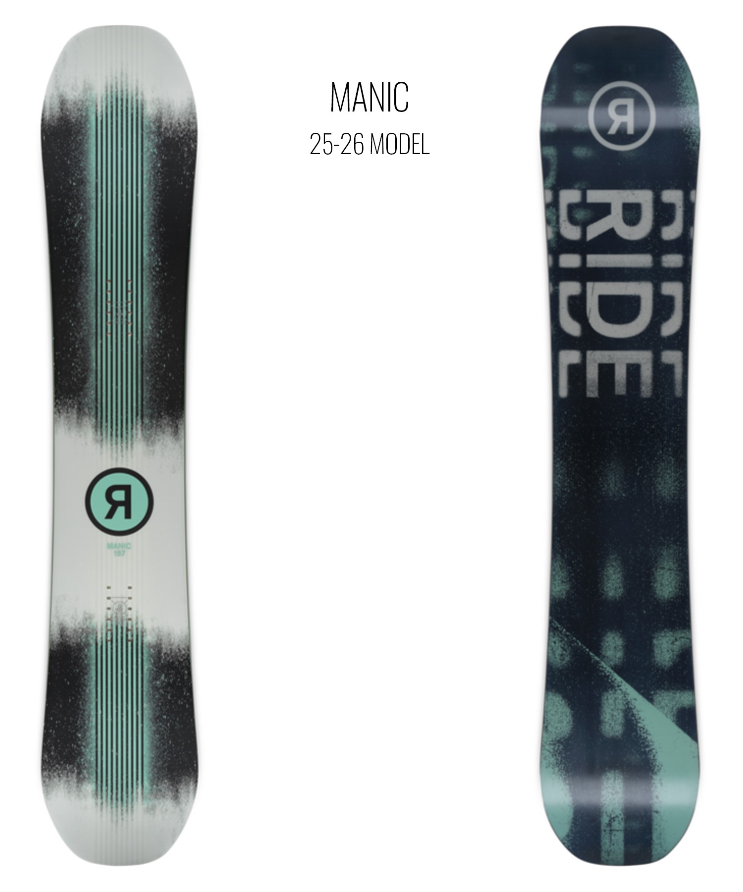 RIDE ライド マニック スノーボード 板 メンズ 25-26 MM B21