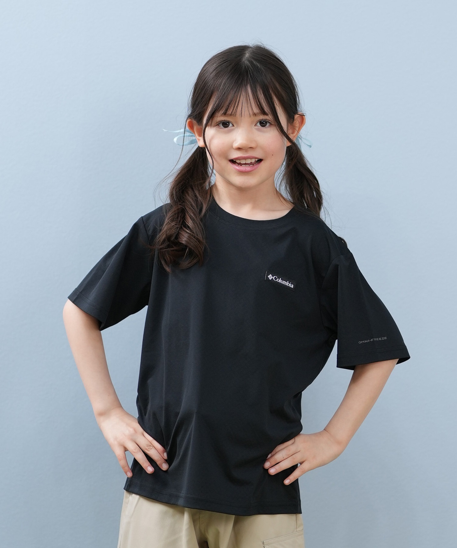 Columbia コロンビア 半袖 Tシャツ キッズ ジュニア 子供 バック