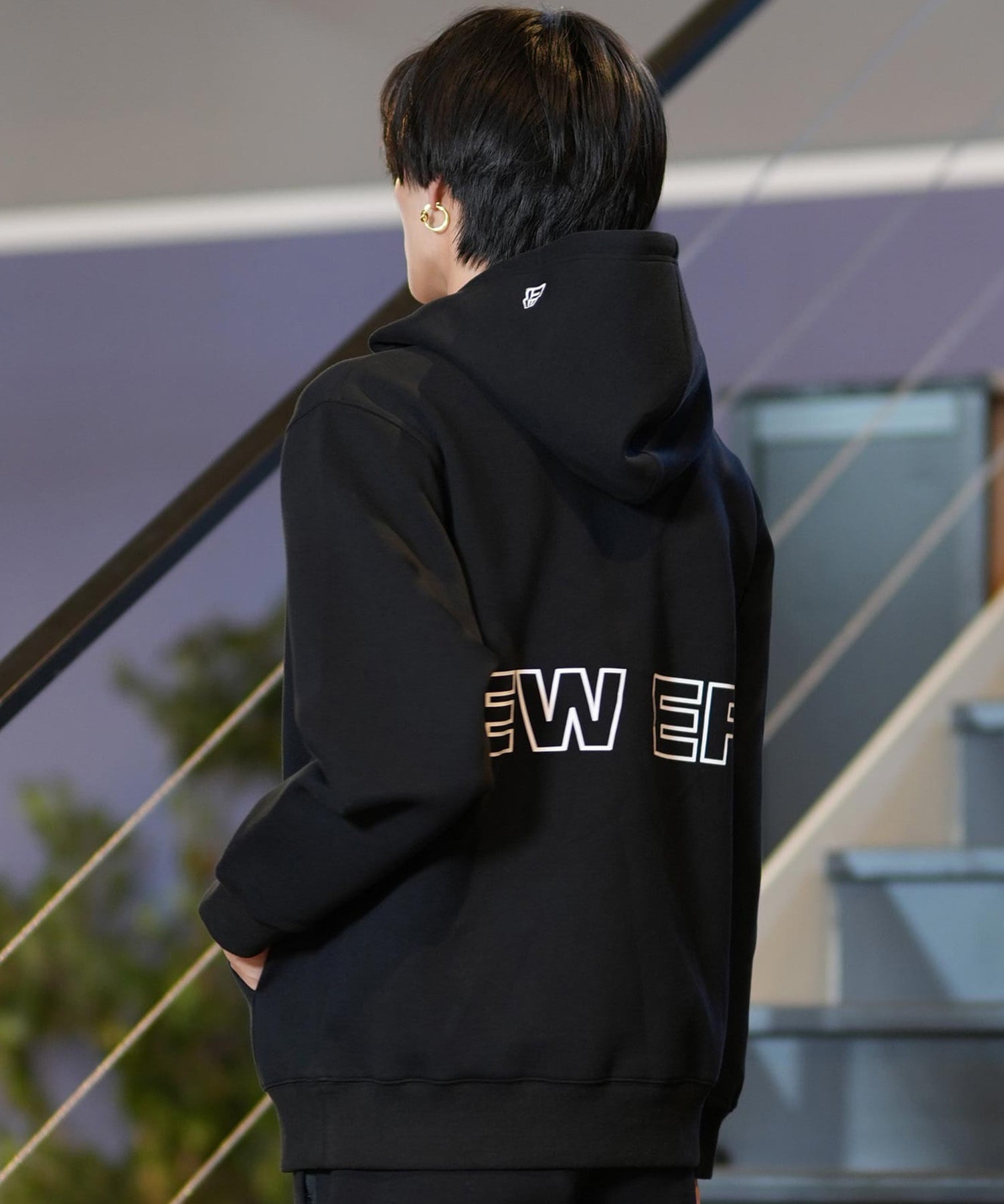 NEW ERA ニューエラ パーカー プルオーバー メンズ テックスウェット