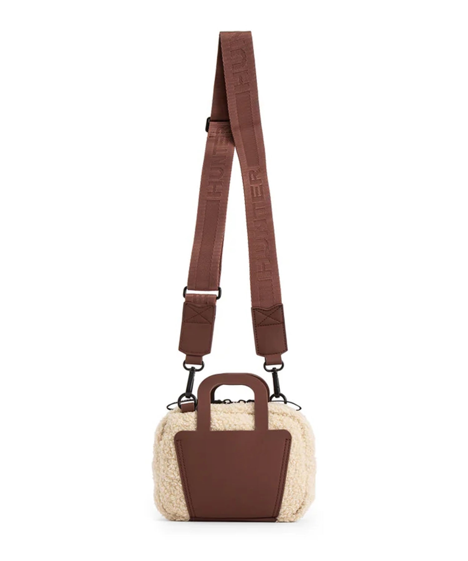 HUNTER ハンター ショルダーバック ボア BOUCLE MINI CROSSBODY