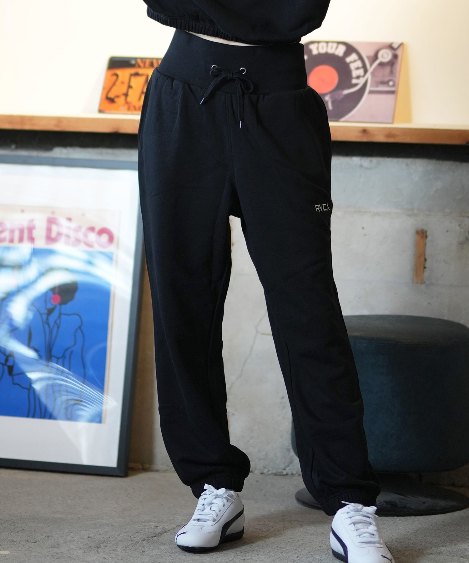 RVCA ルーカ スウェットパンツ レディース ロングパンツ セットアップ
