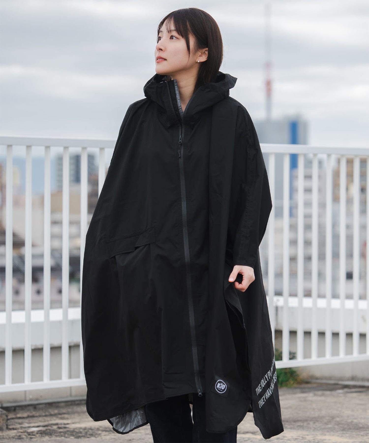 KiU/キウ レインポンチョ デイリー K319-900 レインコート 雑貨