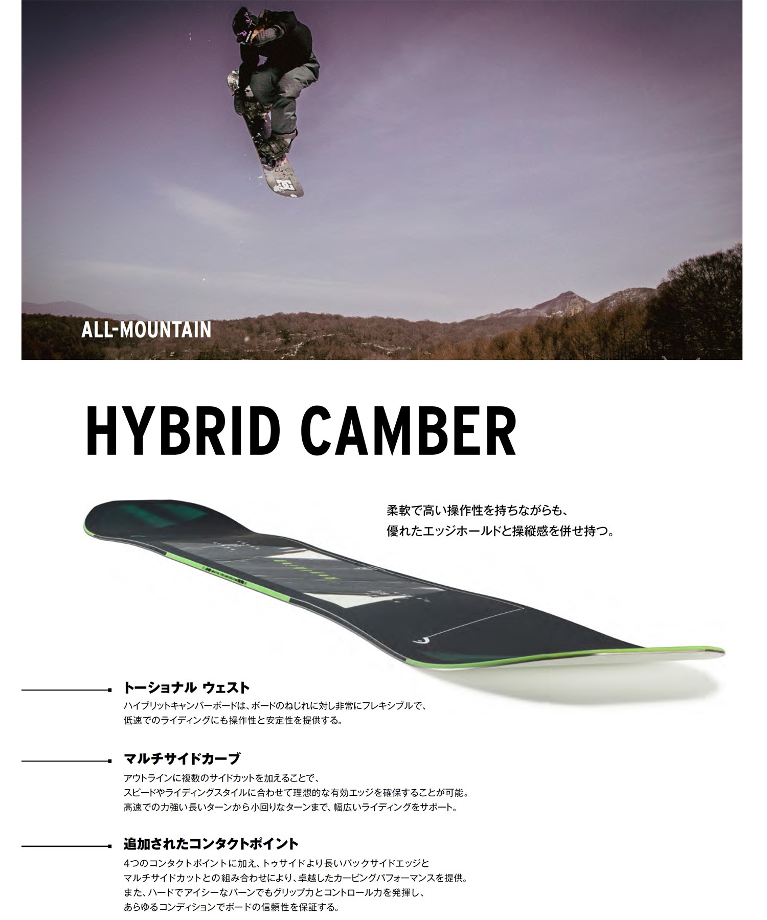 HEAD ヘッド エニシング・ライト スノーボード 板 メンズ 24-25 LL I5