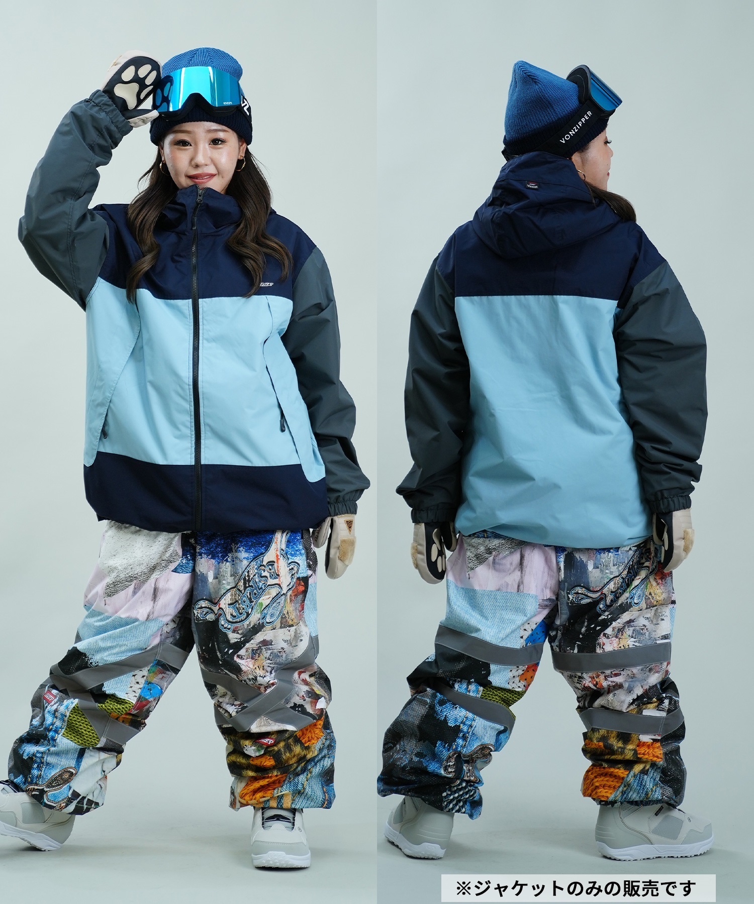 BSRABBIT ビーエスラビット MMM HF WINDBREAKER HOODED JACKET