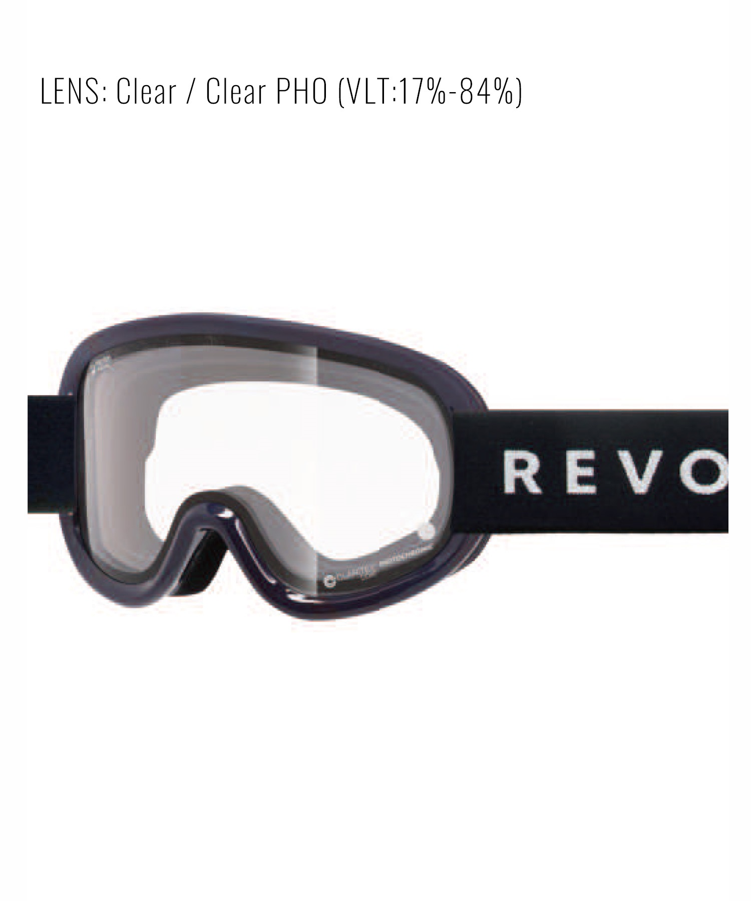 REVOLT リボルト SUPER LIGHT FRAME R25WEL 調光レンズ 平面レンズ