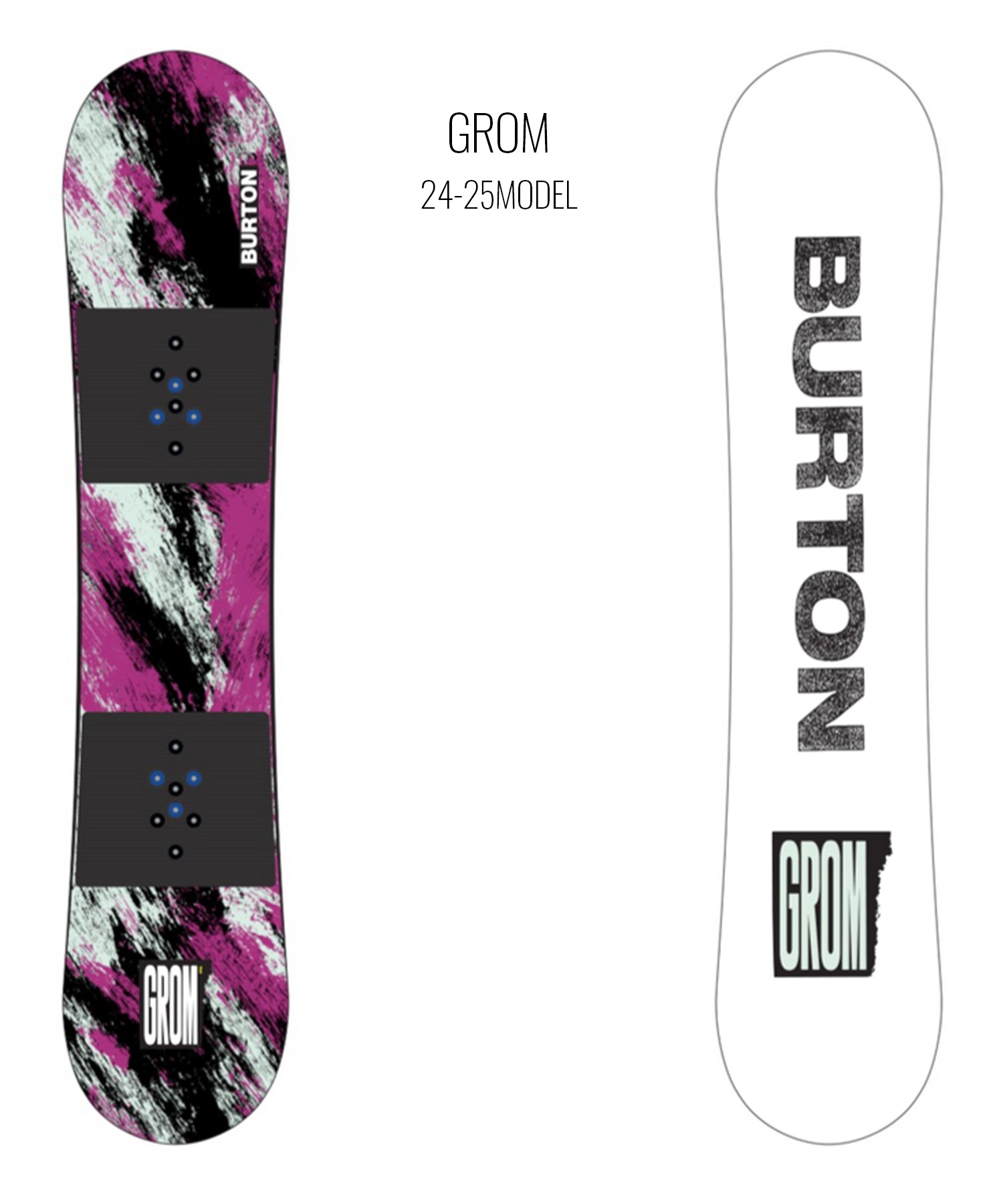 BURTON バートン GROM スノーボード 板 キッズ ムラサキスポーツ LL