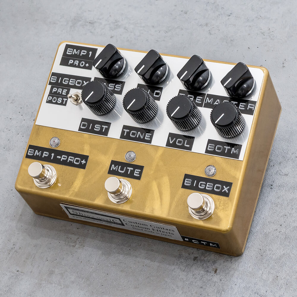 Shin's Music Bass Master Preamp Pro+ D.EQ Switch Custom Blue