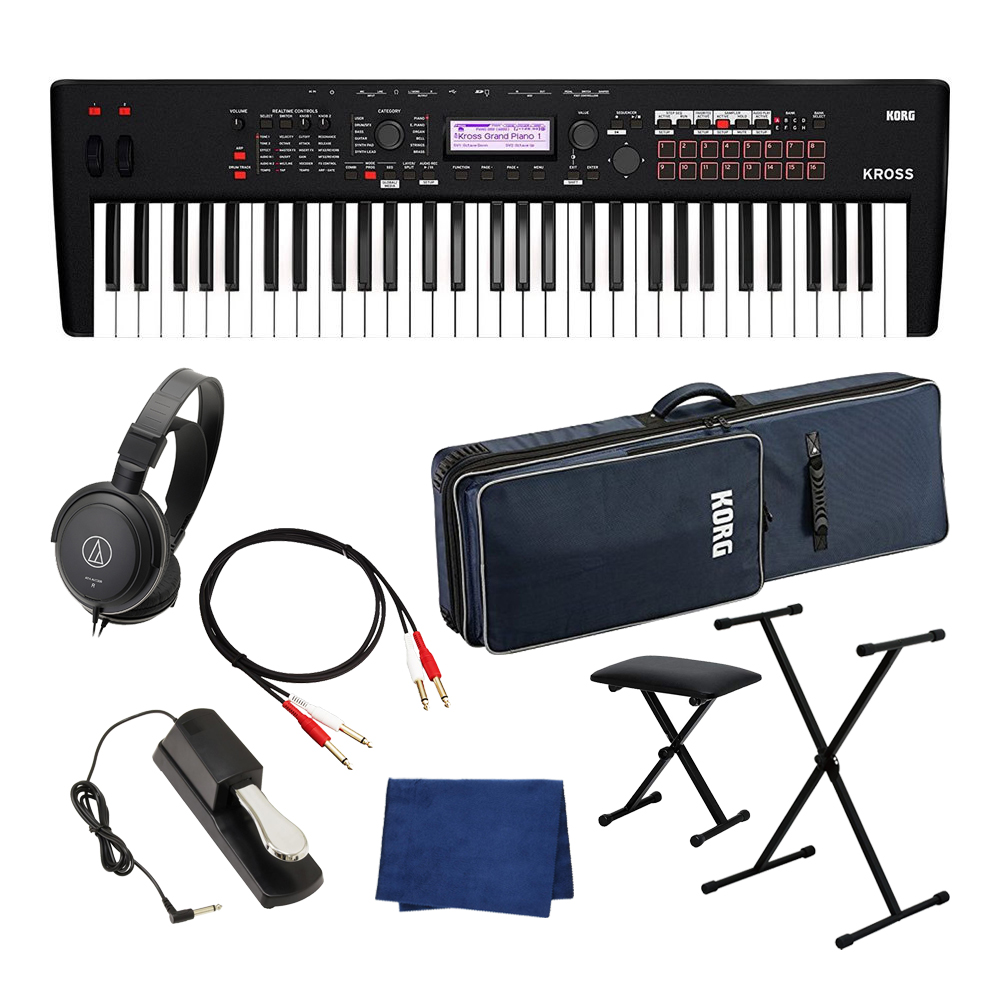 KORG KROSS 61鍵 キーボード シンセ ダンパー付き 【公式通販】