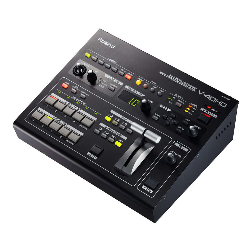 Roland V-40HD MULTI-FORMAT VIDEO SWITCHER｜ミュージックランドKEY