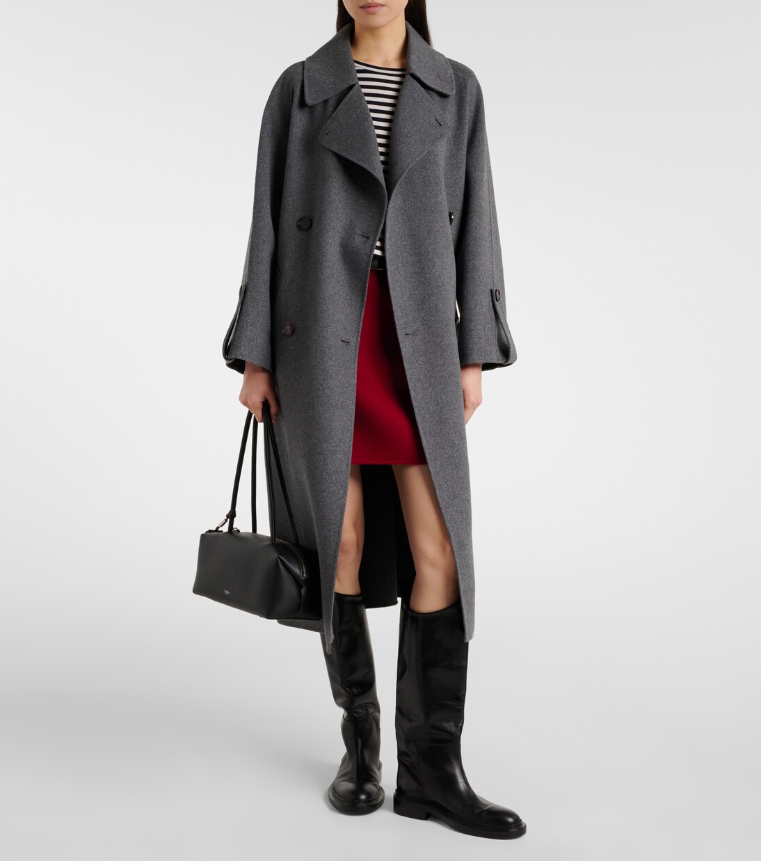 Alice virgin wool coat in grey - S Max Mara | Mytheresa