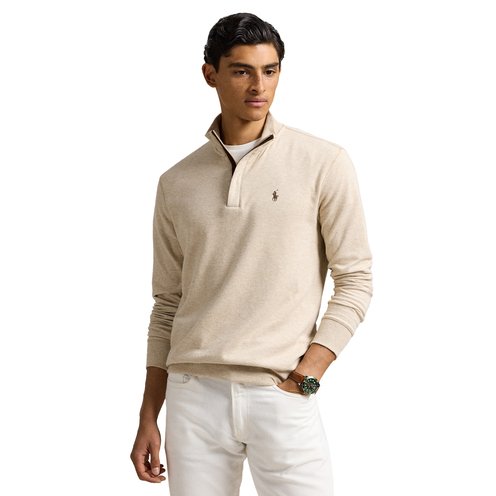 Polo Ralph Lauren Men's Long Sleeve Double Knit Jersey Pullover