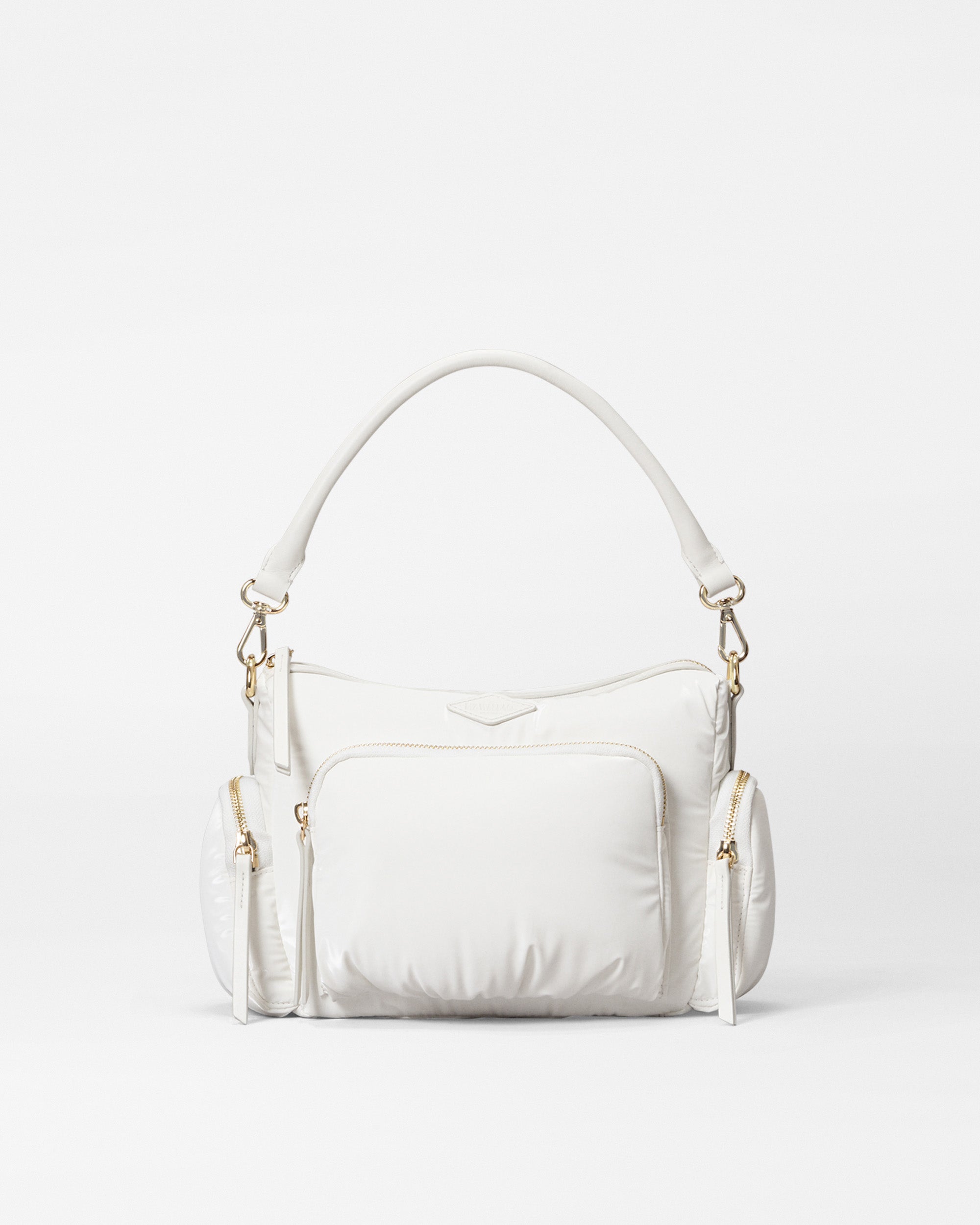 Black Lacquer Small Chelsea Crossbody