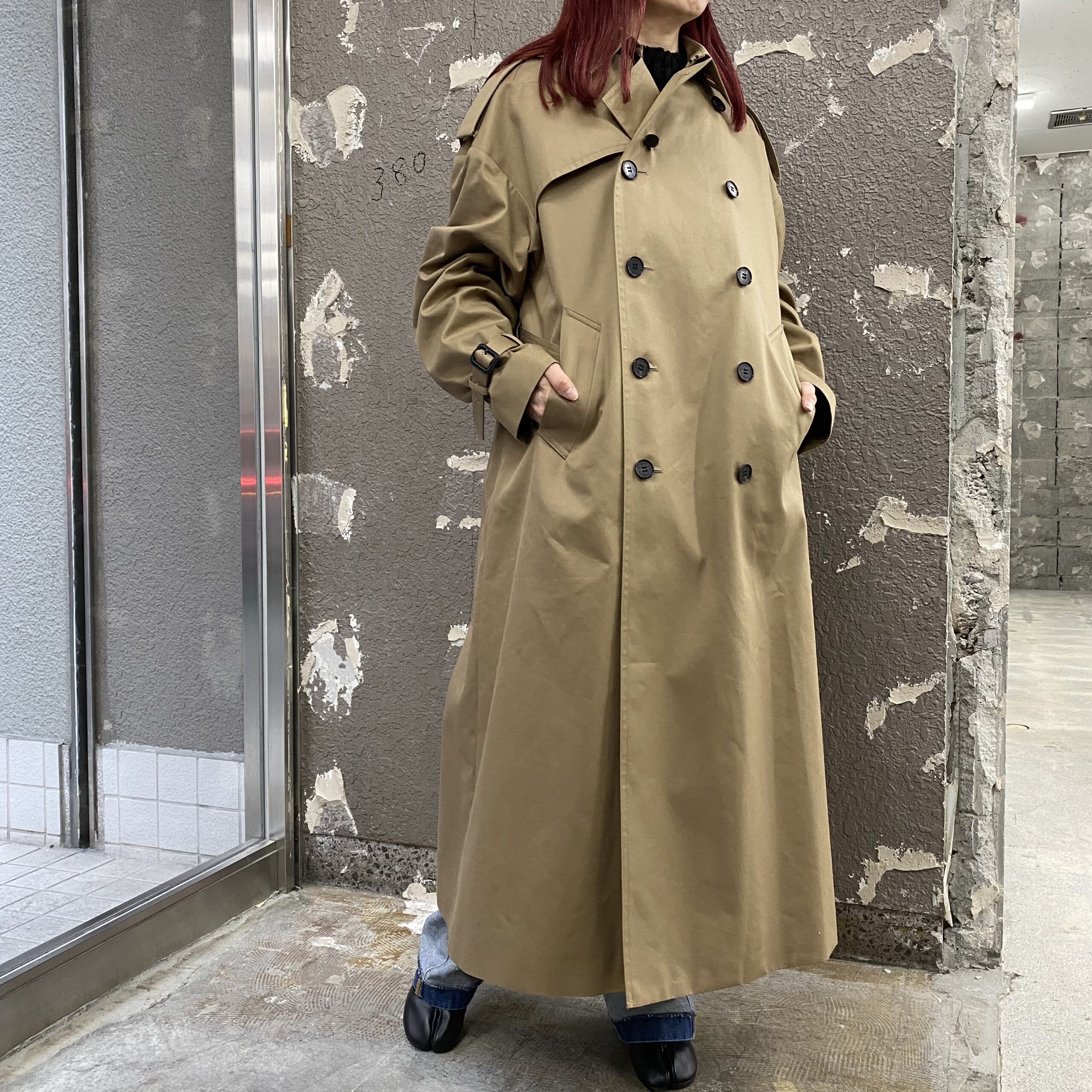 HYKE】BIG FIT TRENCH COAT! | OBLIGE womens blog | 山梨県甲府市