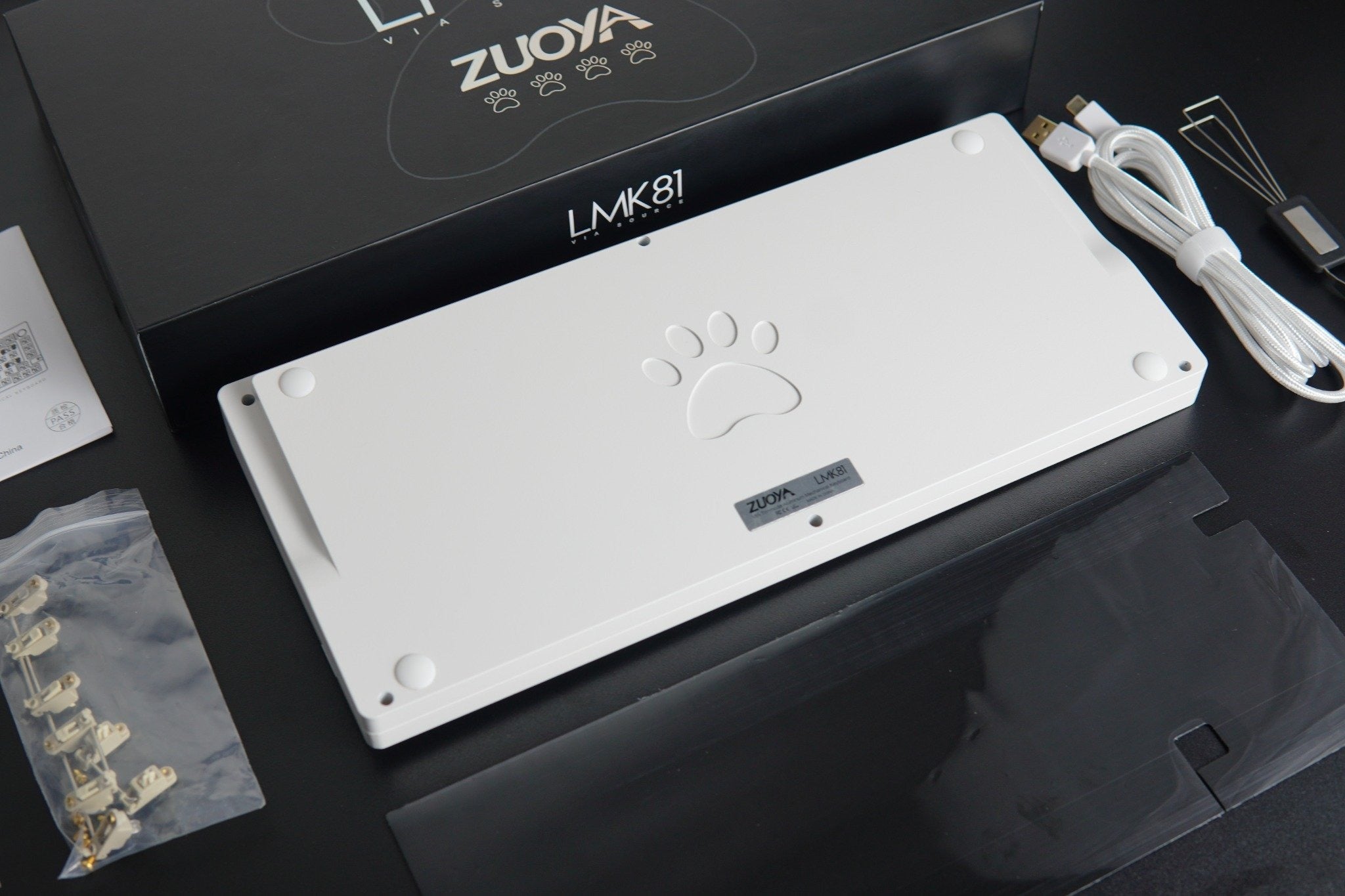 Zuoya LMK81 QMK Aluminum Mechanical Keyboard Barebone – Nouvolo
